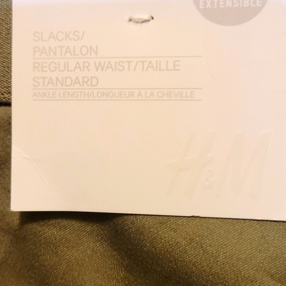 H&M Khaki Green Trousers